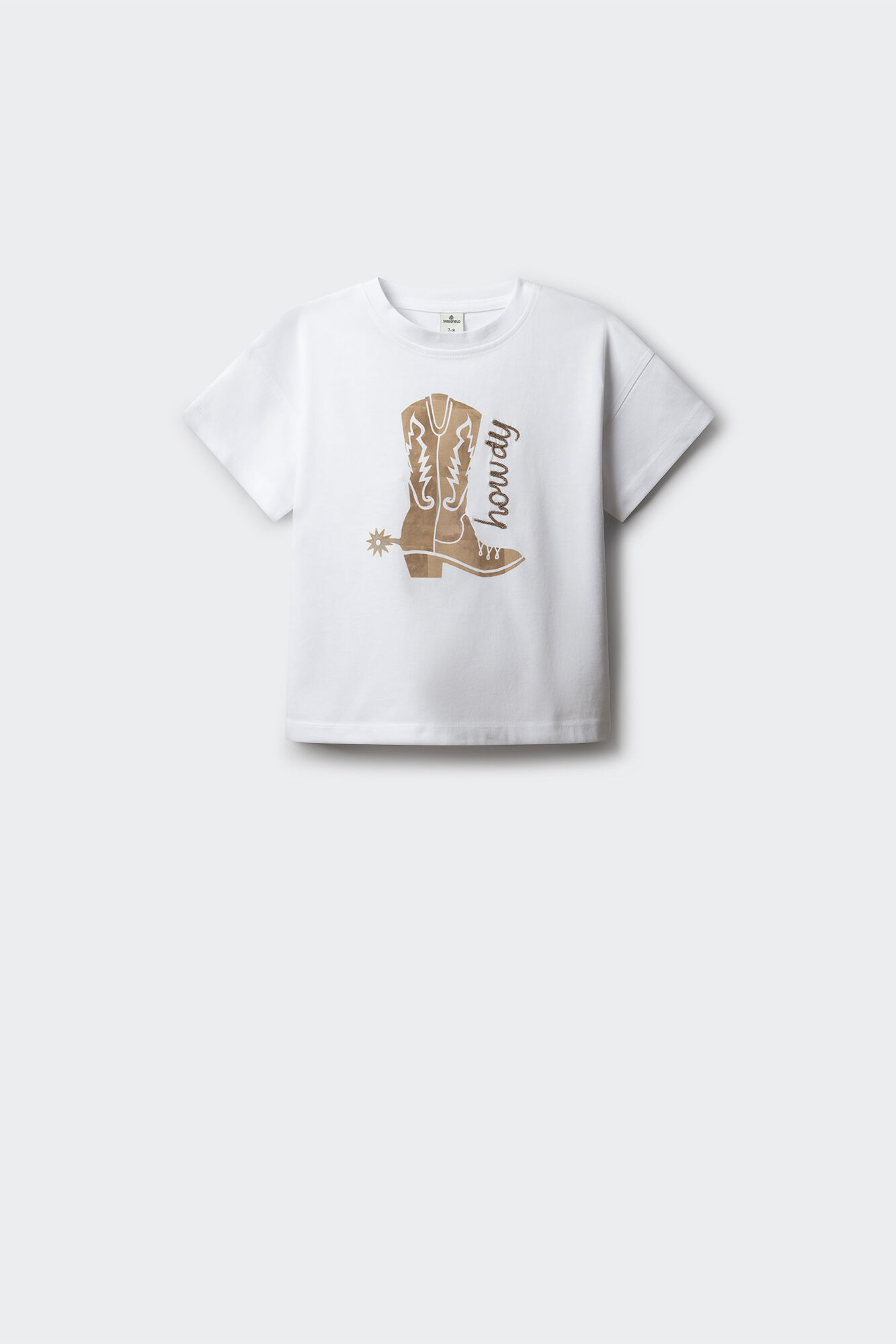 Springfield Kids T-shirt de manga curta cowboy de menina