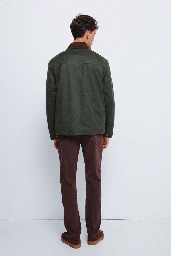 Springfield Calça slim fit com 5 calça cru