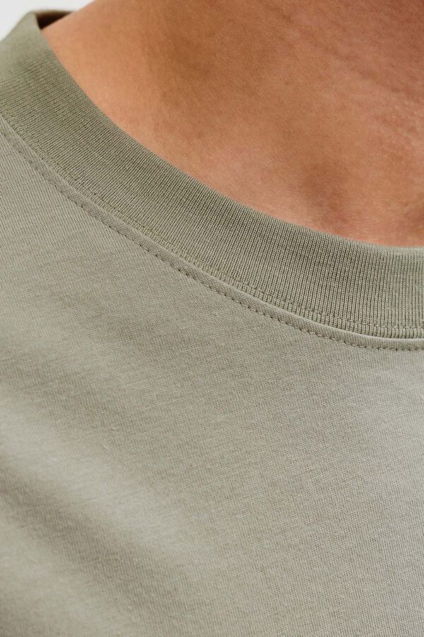 Jack & Jones Camiseta de manga curta estampada verde