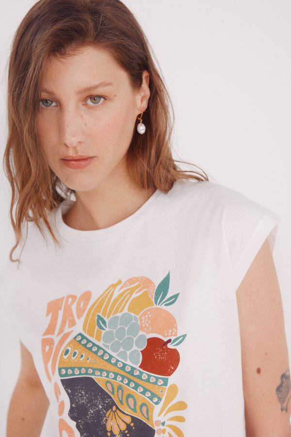 Springfield Camisola gráfica  estampado