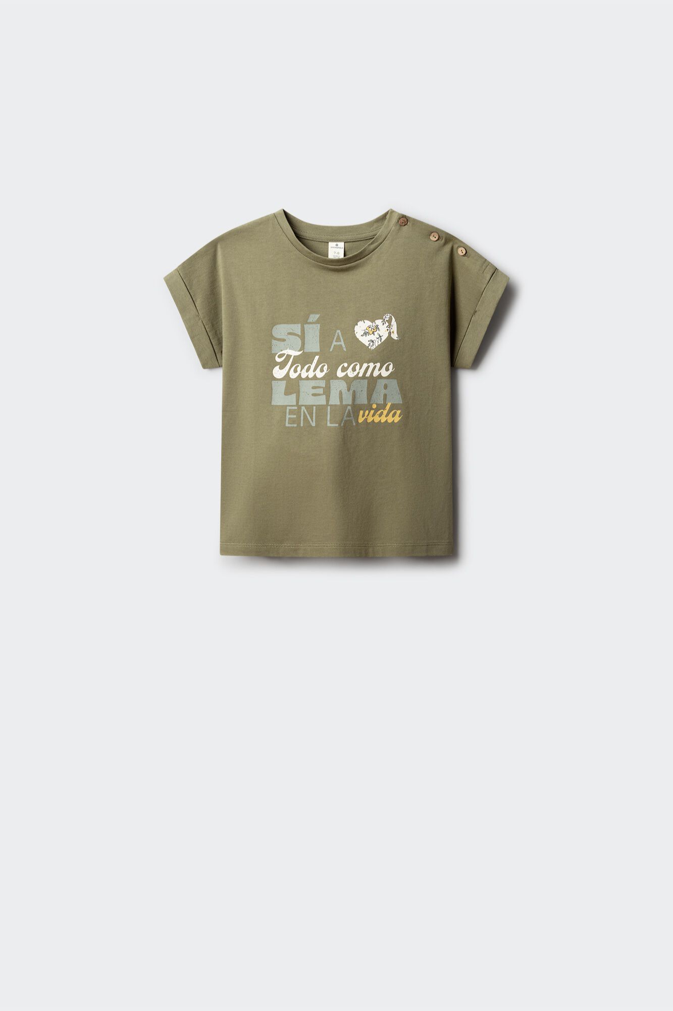 Springfield Kids T-shirt "Sim a tudo como lema na vida"