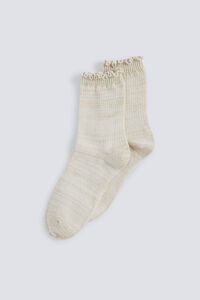 Springfield Meia longa de lurex