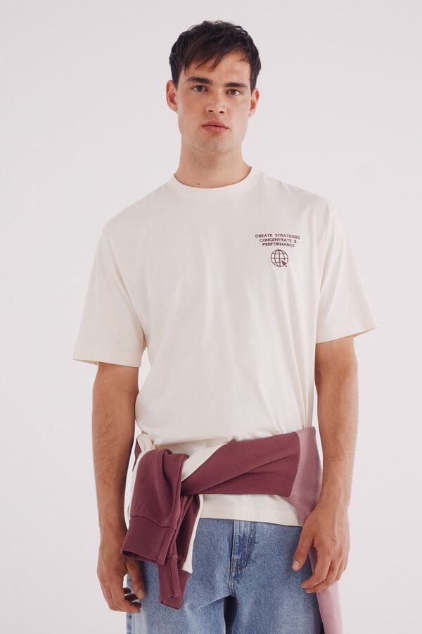 Springfield Camiseta Foco Mental branco