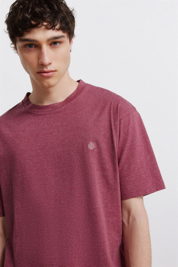 Springfield T-shirt escura vermelho