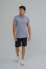Celopman Bermuda b&aacute;sica chino azul