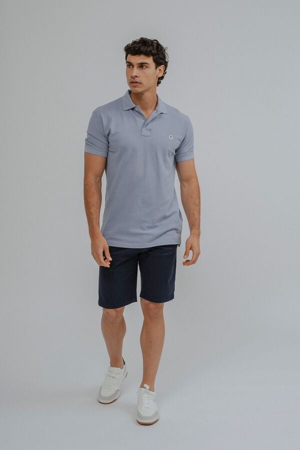 Celopman Bermuda b&aacute;sica chino azul