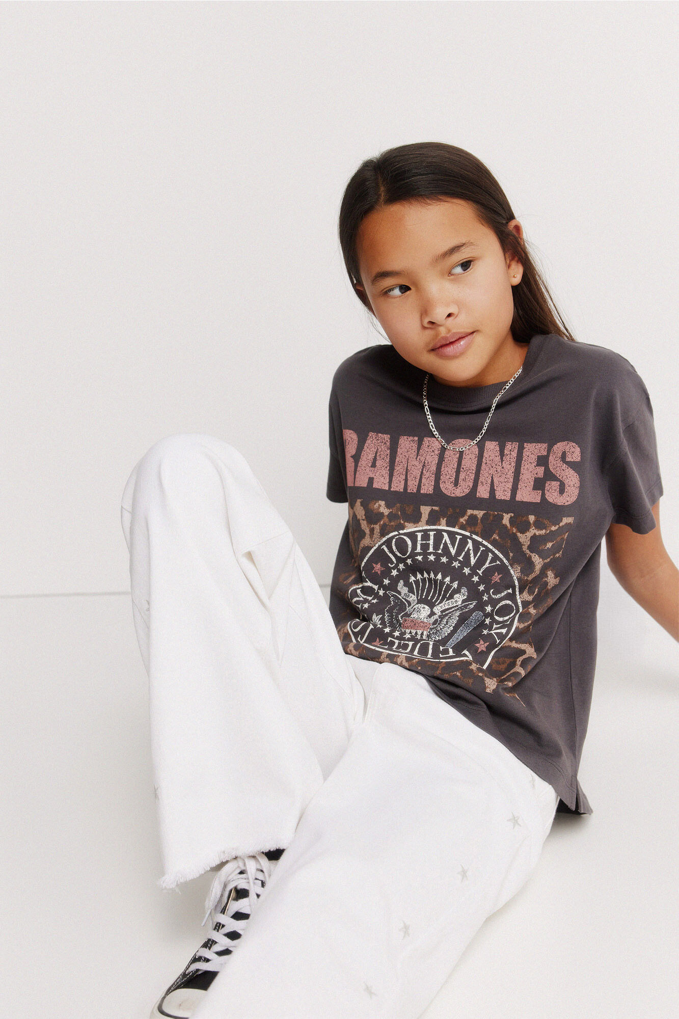 Springfield Kids T-shirt Ramones para menina