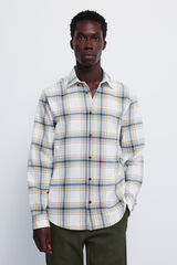 Springfield Camisa xadrez branco