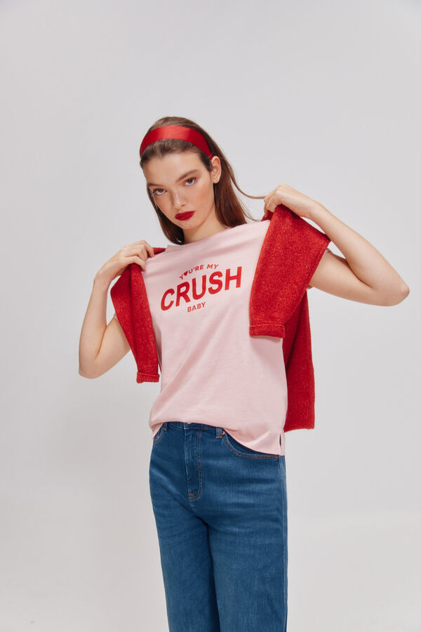 Springfield Graphic T-shirt pink