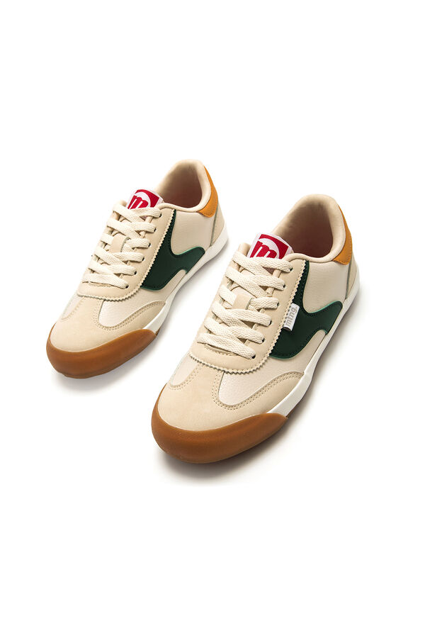 MTNG Sapatilhas retro bege
