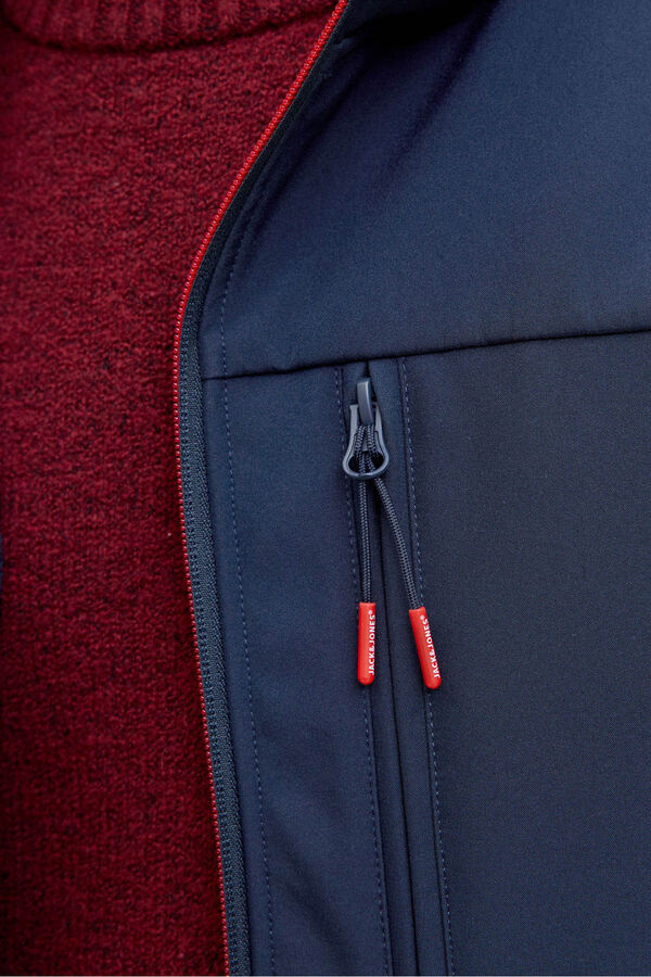 Jack & Jones Casual waterproof jacket blue