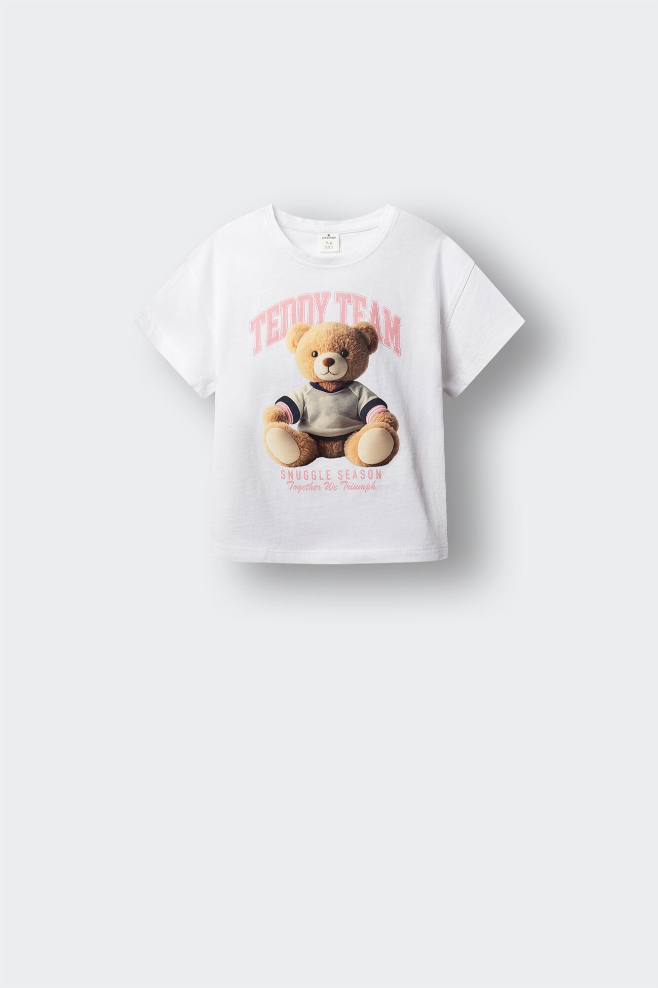 Springfield Kids T-shirt de manga curta de urso para menina