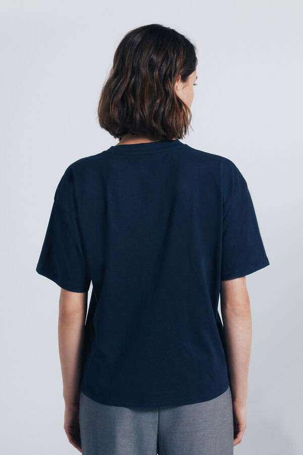 Springfield T-shirt "Snoopy" azul
