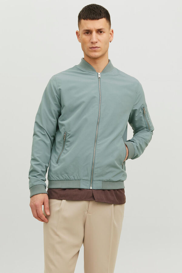 Jack & Jones Bomber repelente à água azul