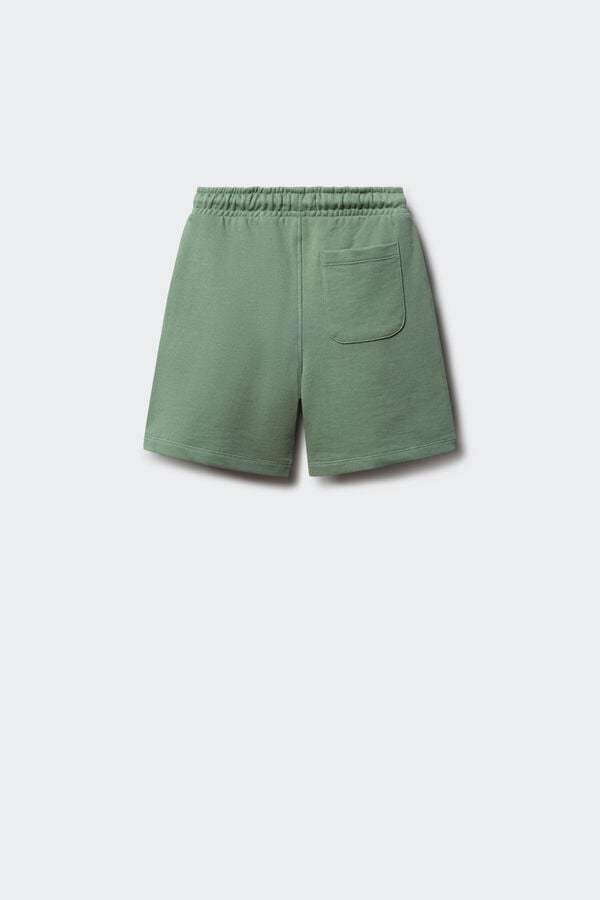 Springfield Kids Bermuda jogger b&aacute;sica para menino verde