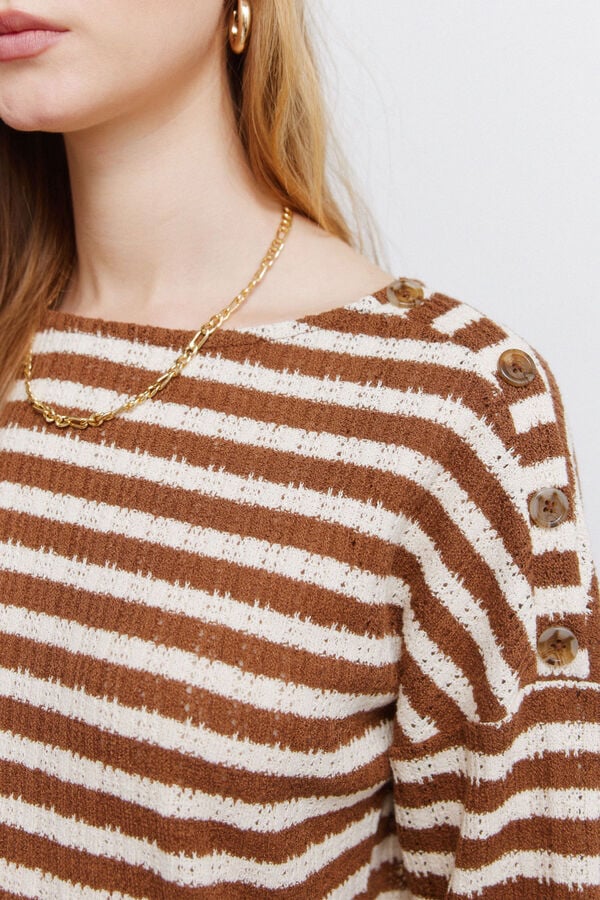 Springfield Jersey estructura botones nude