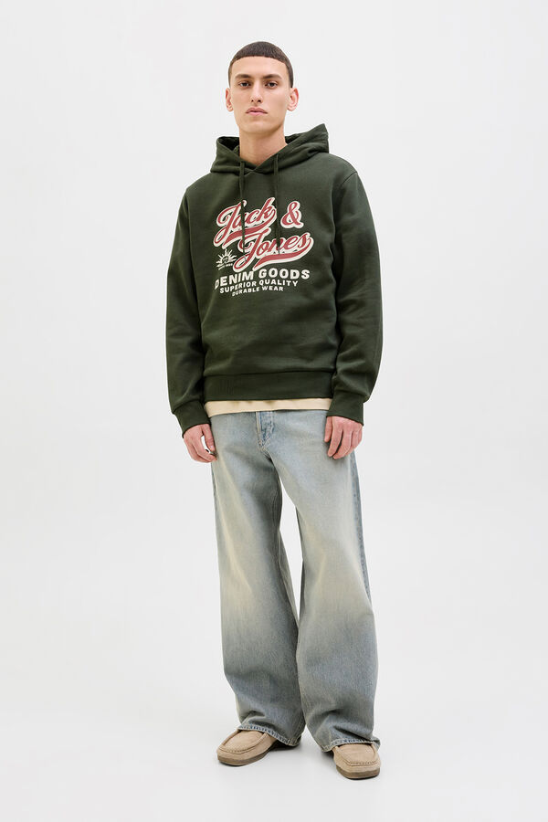 Jack & Jones Sweatshirt de regular fit verde