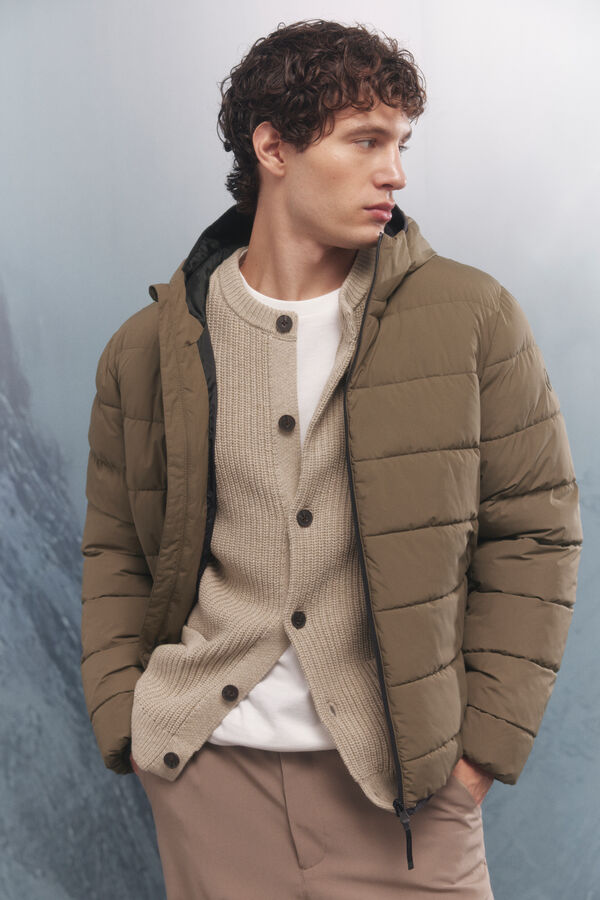 Springfield Casaco térmica acolchoada cru