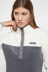 Columbia Forro polar con cierre medio a presi&oacute;n Columbia Benton Springs&trade; para hombre gris