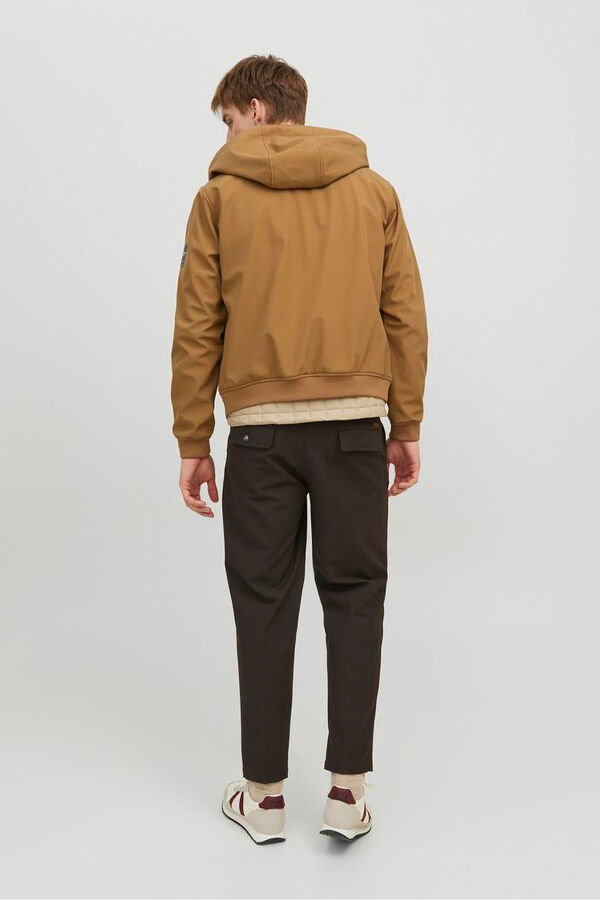 Jack & Jones Casaco técnica com capuz cru