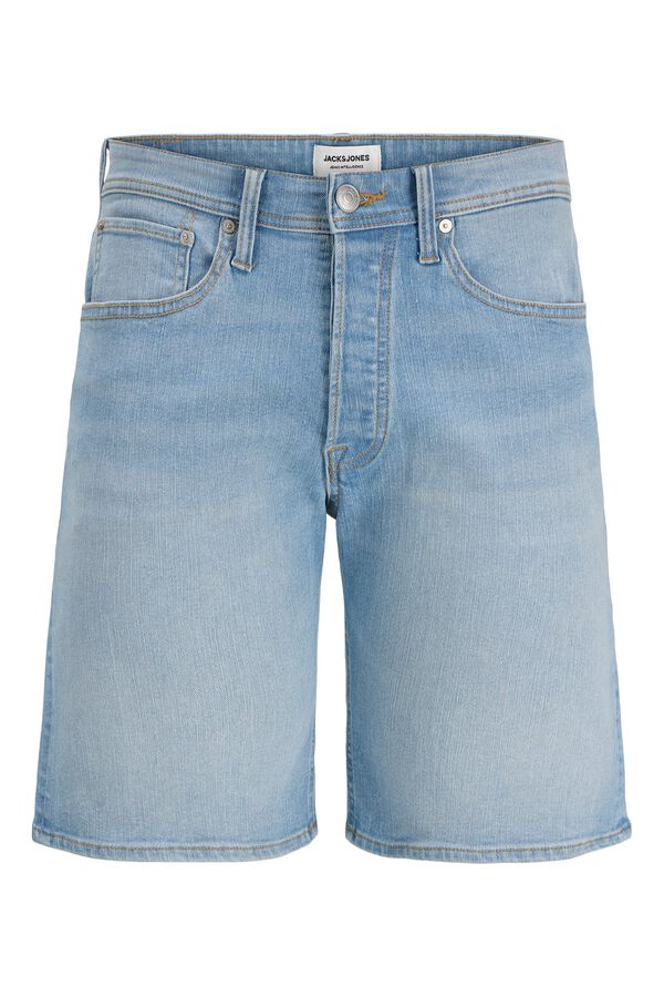 Jack & Jones Bermuda regular stone wash azul