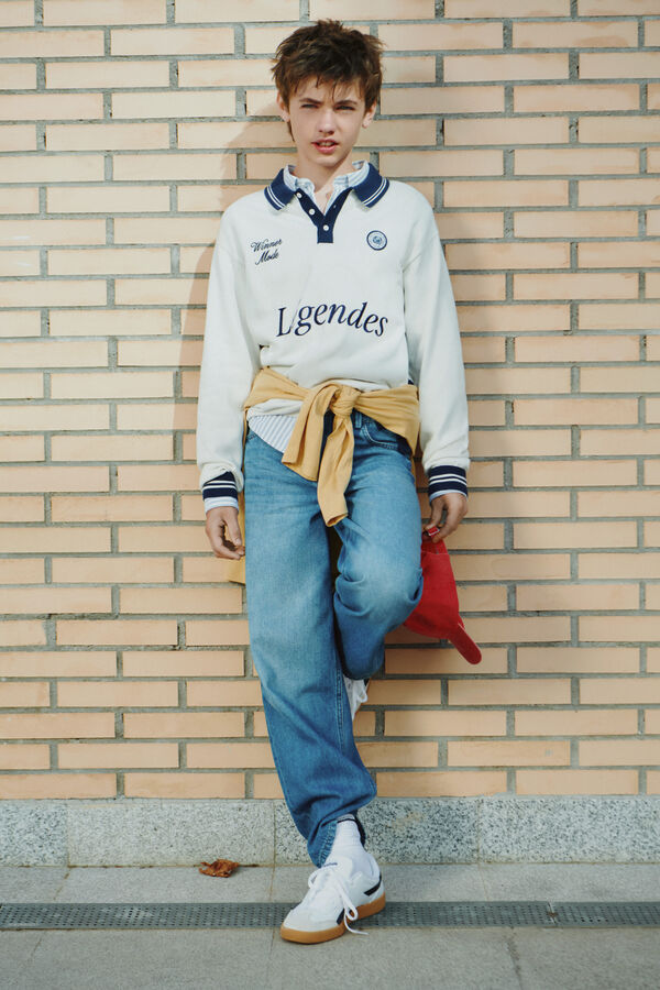 Springfield Kids Pantalon denim skater ni&ntilde;o azul