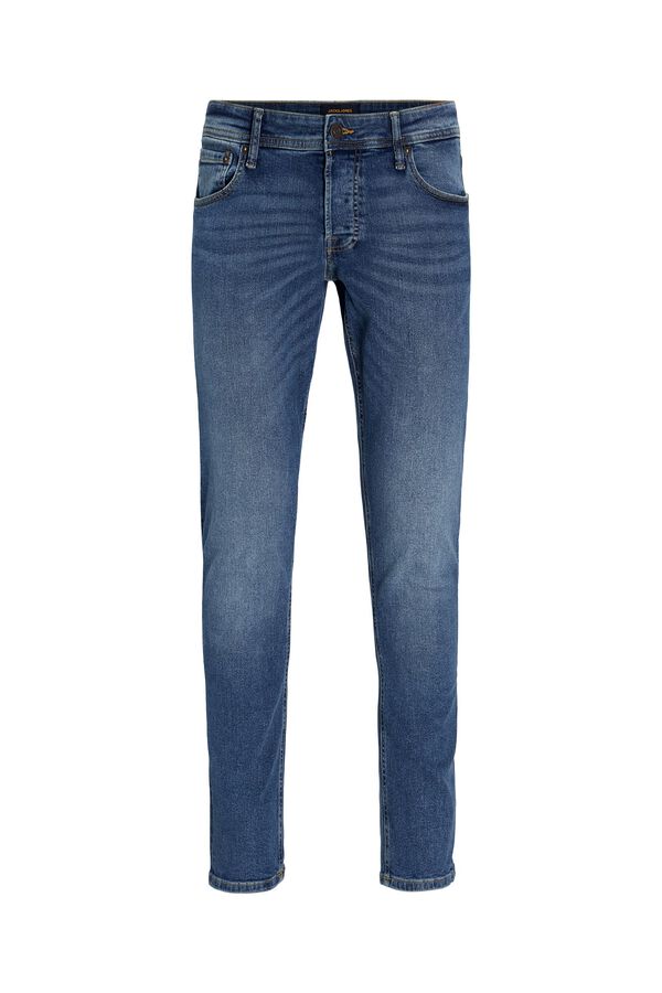 Jack & Jones Jeans slim cinco bolsos azul