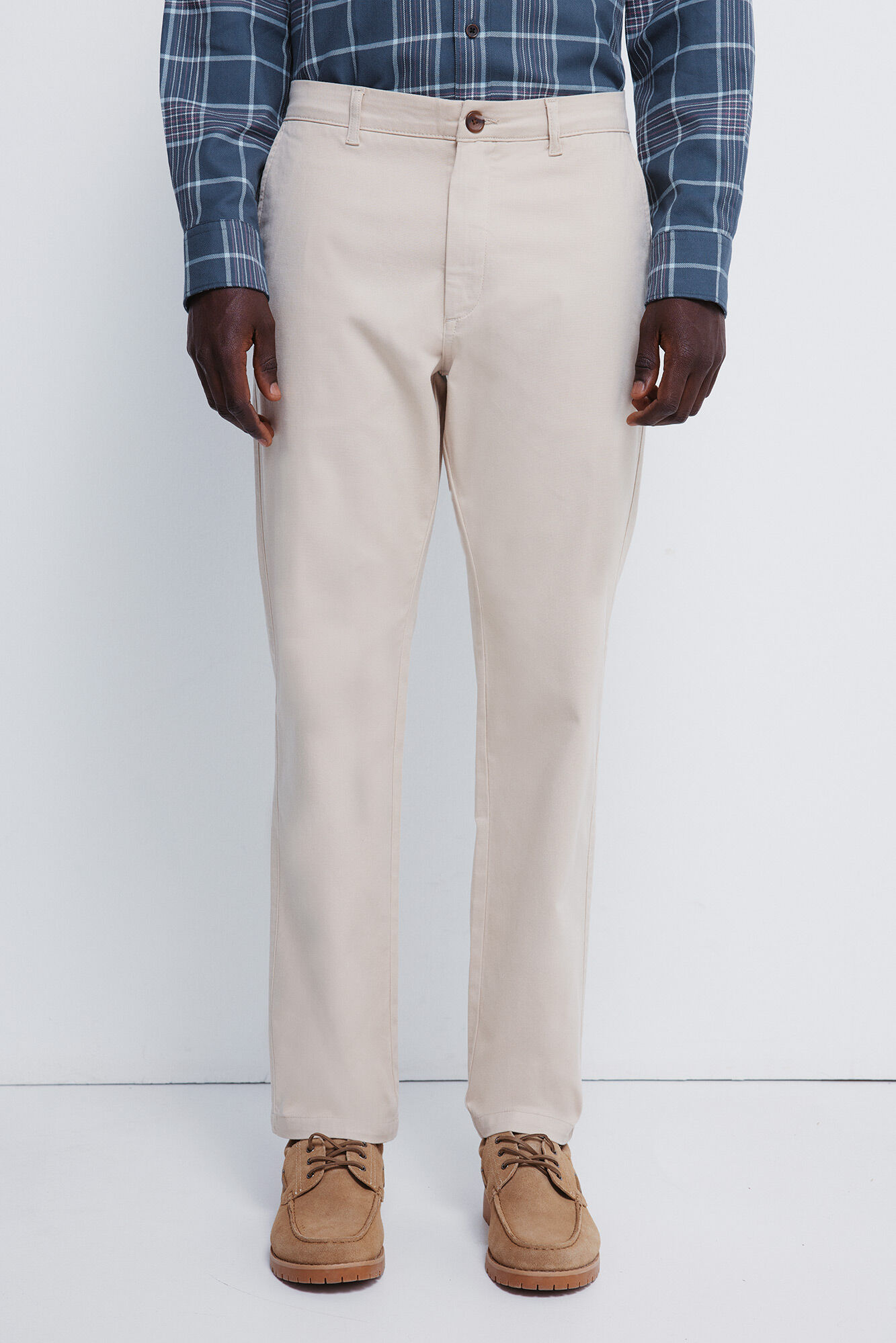 Springfield Pantal&oacute;n chino dobby comfort fit