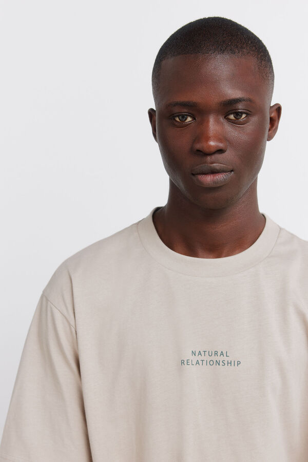 Springfield T-shirt natural cru