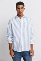 Springfield Poplin shirt blue