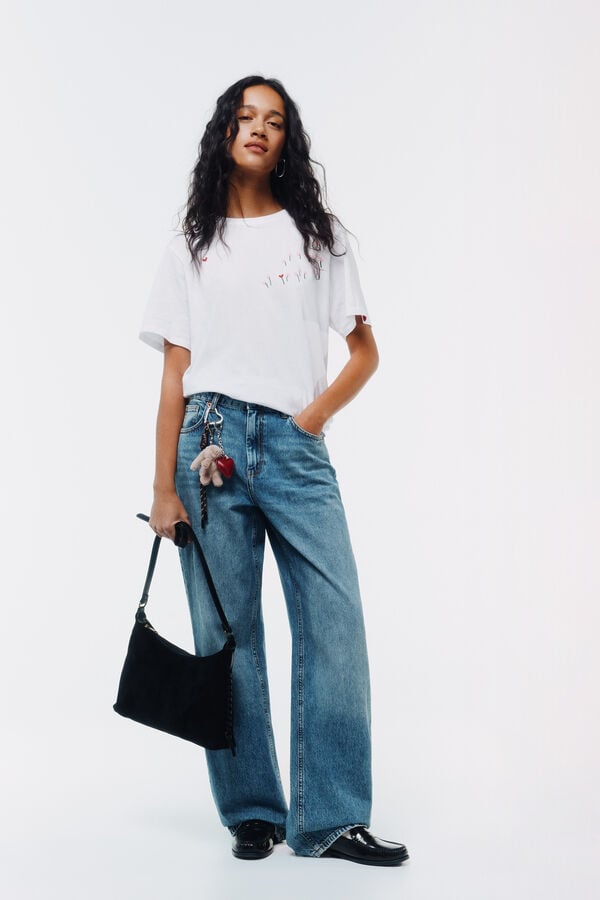 Springfield T-shirt para o dia a dia branco