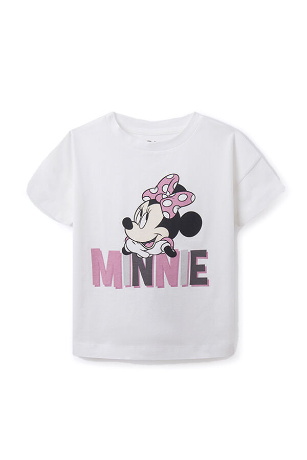 Springfield T-shirt Minnie menina branco