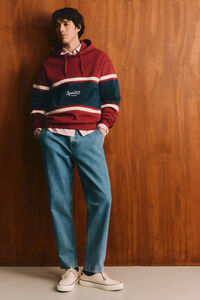 Springfield Sweatshirt com capuz e cortes