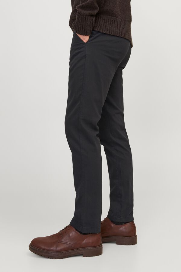 Jack & Jones Cal&ccedil;as chino slim preto