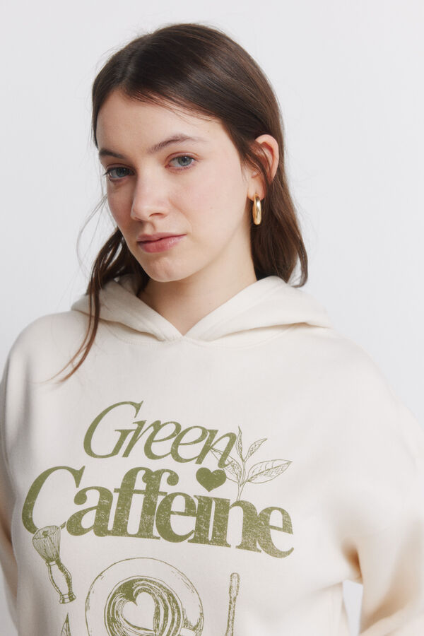 Springfield Sweatshirt com capuz castanho