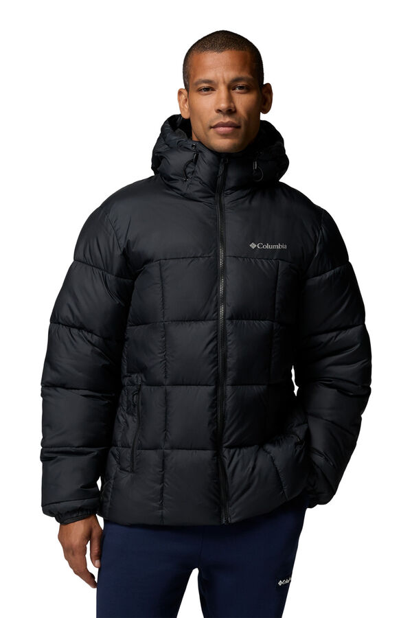 Columbia Chaqueta acolchada con capucha negro
