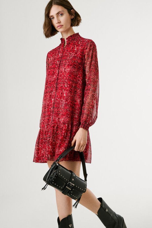 Pepe Jeans Vestido curto com estampa paisley estampado