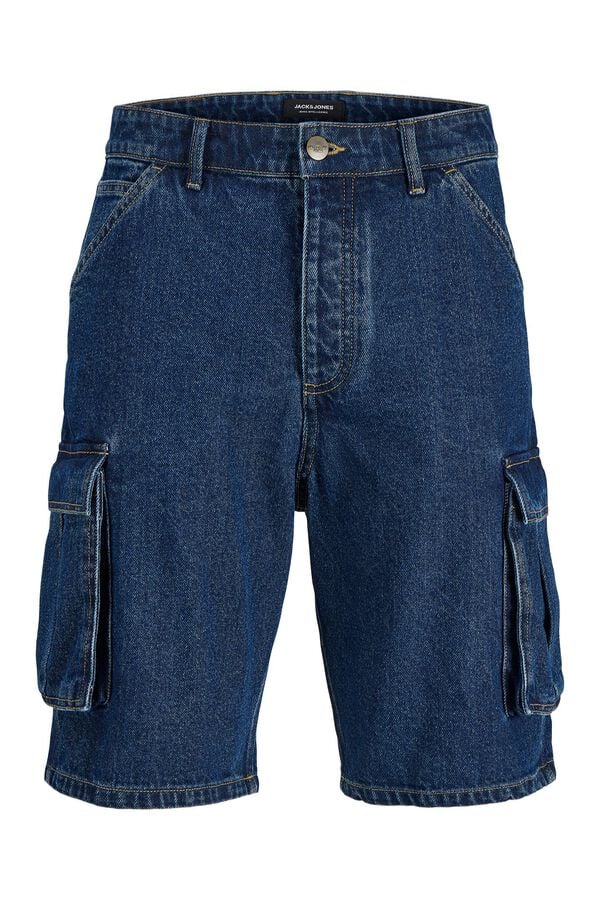 Jack & Jones Bermuda cargo baggy fit azul