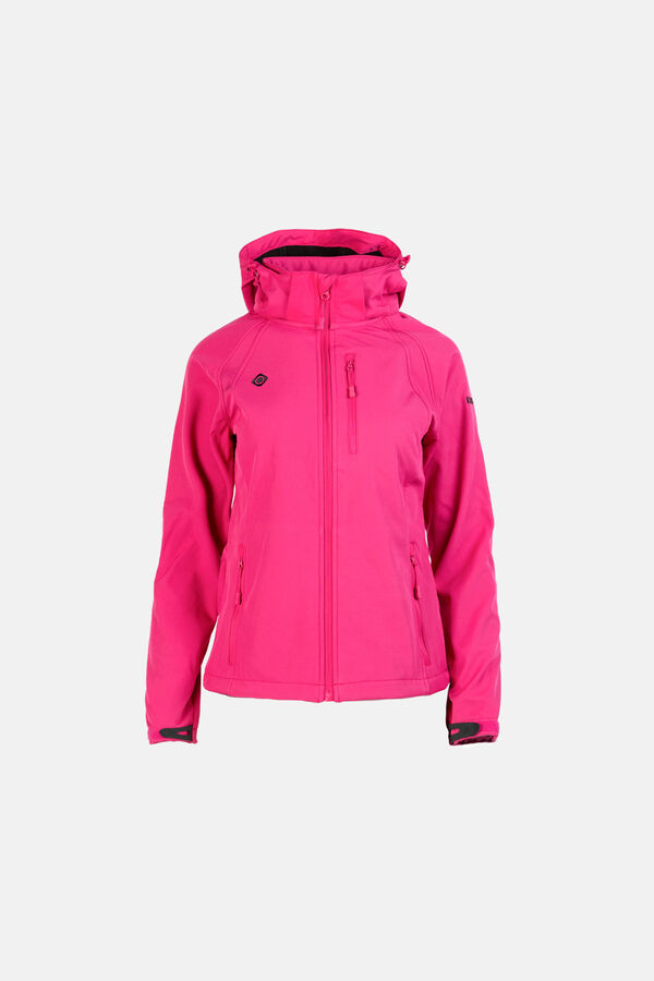 Izas Chaqueta Cortavientos Softshell Haiti fucsia
