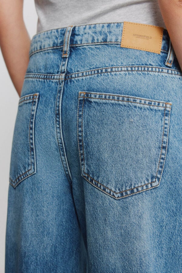 Springfield Cal&ccedil;as jeans largas azul