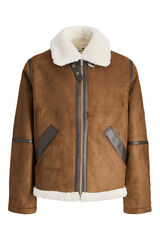 Jack & Jones Blus&atilde;o aviador cru