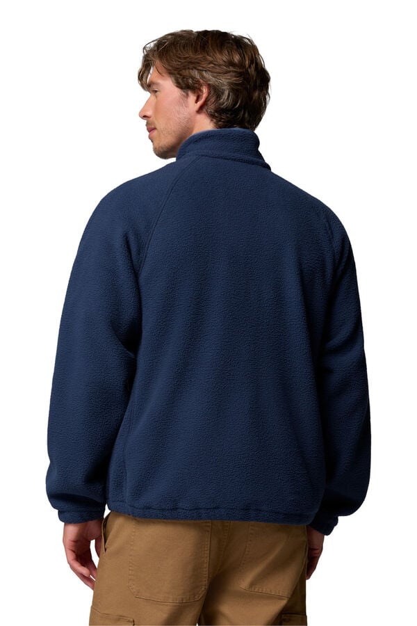 Columbia Forro polar texturizado azul