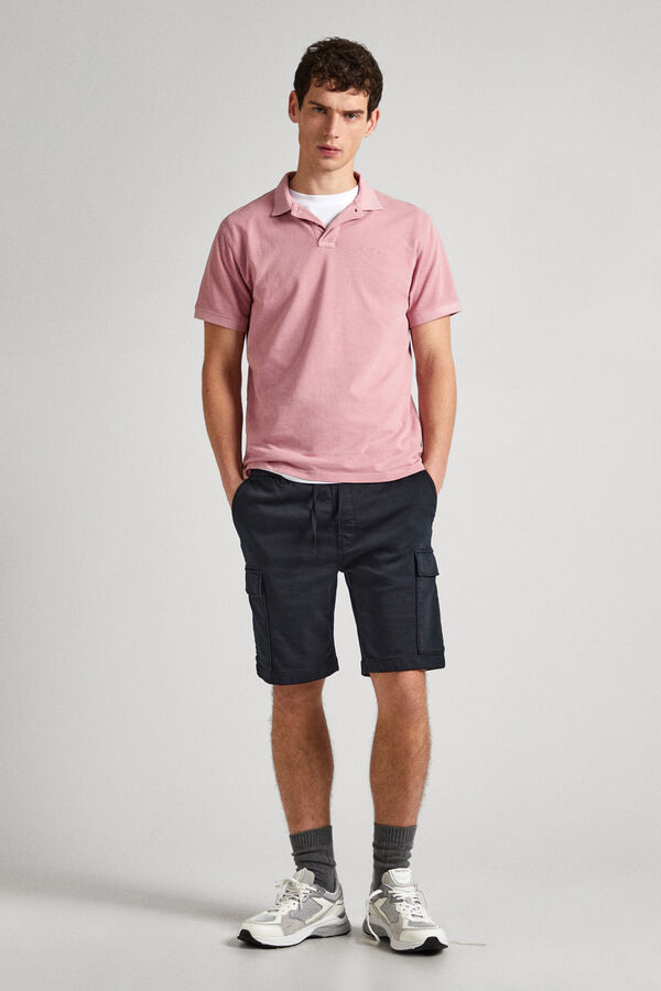 Pepe Jeans Polo Slim Fit Piquet rosa