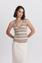 Springfield Multicolor top bege