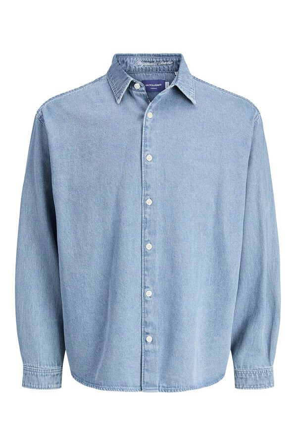 Jack & Jones Camisa jeans azul