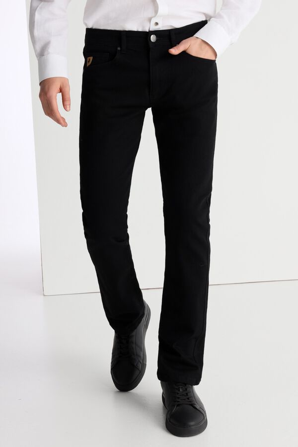 Lois Jeans regular fit preto