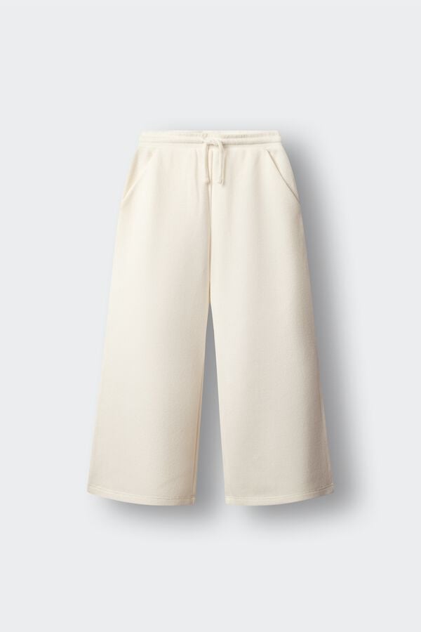 Springfield Kids Cal&ccedil;as culotte confort&aacute;veis para menina bege