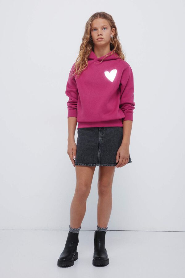 Springfield Kids Sweatshirt feminino GOOD MOOD. rosa