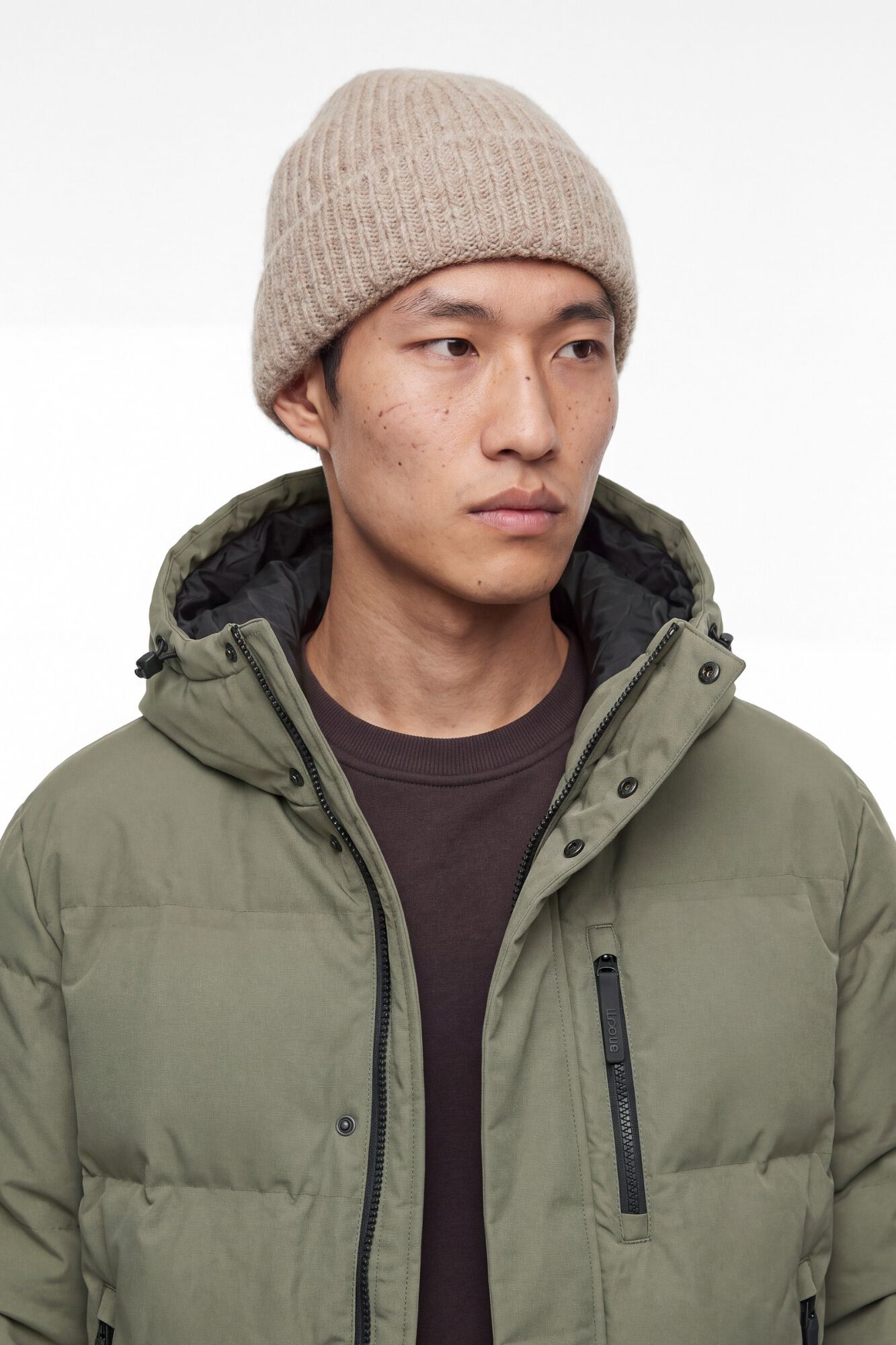 Jack & Jones Blus&atilde;o puffer com capuz