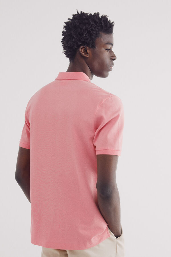 Springfield Polo piqué básico regular fit castanho